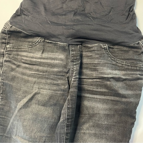 Onoma 10 Maternity Black Jeans PRELOVED - Picture 3 of 8